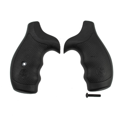 Buy Smith & Wesson Model 66 69 686 Grip, Round Butt, Black Rubber