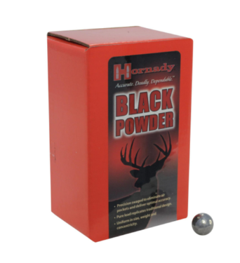 Buy Hornady 36 Caliber .350 Diameter Muzzleloading Round Ball Box Of 100 Online